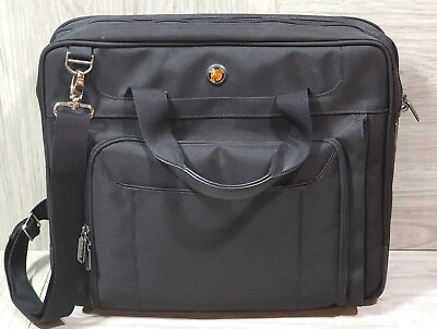 Targus Black Laptop Bag Travel Messenger Bag $29.95