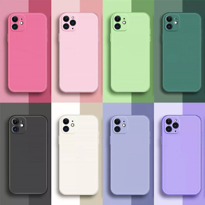 #ad Case For Apple iPhone 11 12 13 14 15 Pro Max Plus Shockproof Silicone Cover GBP 4.69
