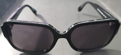 #ad Marc by Marc Black MMJ053 S 0807BM Sunglasses Retail $190 58% off $79.00