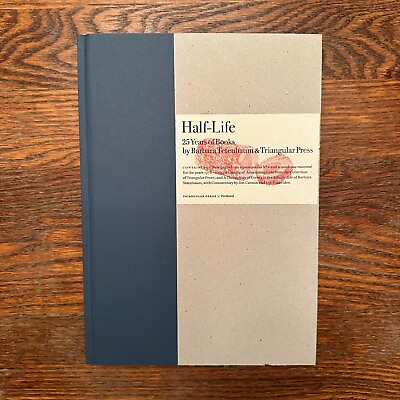 #ad Half Life 25 Years of Books by Barbara Tetenbaum amp; Triangular Press 2005 HC VG $75.00