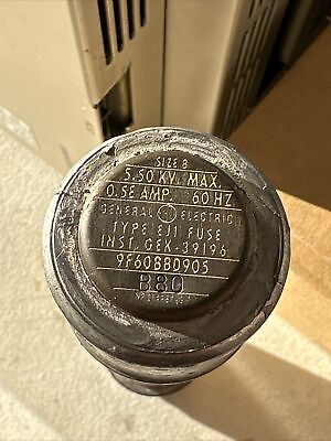 #ad GENERAL ELECTRIC GE TYPE EJ1 FUSE 9F60BBD905 Qty: 2 New $49.49