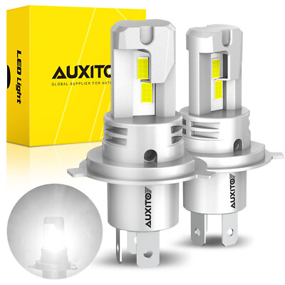 #ad AUXITO H4 9003 Super White 80000LM Kit LED Headlight Bulbs High Low Beam Combo 2 $34.99