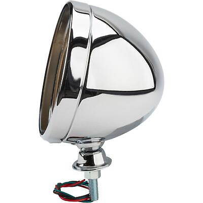 #ad Universal Chrome Dietz Type Headlight Bucket 7quot; Chrome Housing and Trim Ring $44.99