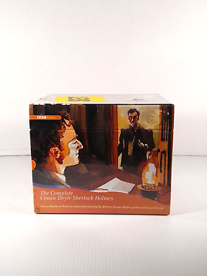 #ad The Complete Conan Doyle Sherlock Holmes BBC Radio 64 CD Box Set NEW SEALED $250.00