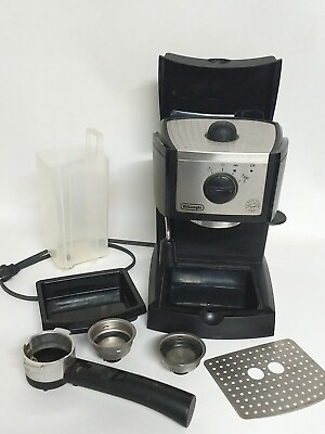 #ad DeLonghi EC155 15 Bar Espresso and Cappuccino Machine Black amp; Accessories $40.49