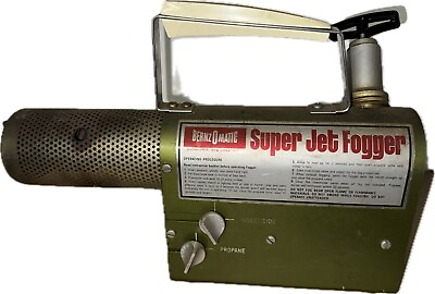 #ad Vintage BernzOmatic Super Jet Fogger Insect Propane Bug Sprayer $51.95