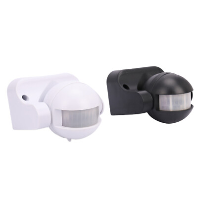 #ad 180 Degree Outdoor Security PIR Infrared Motion Sensor Detector Movement Swi $11.05