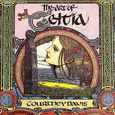 The Art Of Celtia Courtney Davis 1995 Vintage Celtic Art Paperback LGMag $16.49