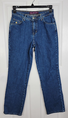 Womens Gloria Vanderbilt Jeans High Rise Straight Cotton Size 6 28x30 $16.18