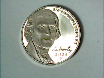 #ad 🔥 2024 S Proof Jefferson Nickel Uncirculated US Mint ⭐ON HAND ⭐ $3.94