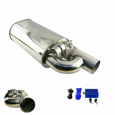 #ad 2quot; Adjust The Sound Muffler w Electric Remote Control 8.5#x27;#x27;*6#x27; Inch 660mm Long $309.41