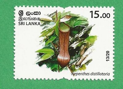 #ad Sri Lanka Pitcher Plant stamp MNH 2020 Scott 2240 $0.99