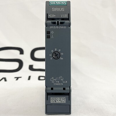 #ad Siemens 3RP2576 2NW30 SIRIUS Time Relay 12 249VAC DC 5A SHIPS FROM USA $357.29