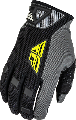 #ad Fly Racing CoolPro Gloves Medium Black Hi Vis $37.32