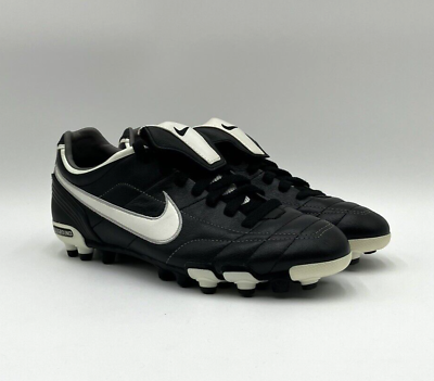 #ad VINTAGE 2006 Nike Tiempo Mystic MG Men#x27;s Soccer Cleat Black Size 6.5 312602 011 $79.99