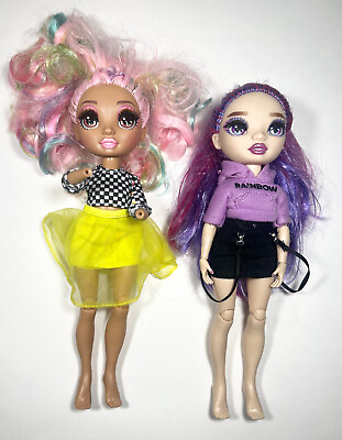 #ad Rainbow High Fashion Dolls Lot of 2: Kia Hart amp; Emi Vanda **READ** $14.50