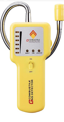 #ad Techamor Y201 Gas Leak Detector Portable Methane Propane Combustible Natural C $30.00