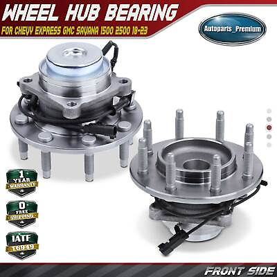 #ad 2x Front Wheel Hub Bearing Assembly for Chevy Express GMC Savana 1500 2500 18 23 $153.99