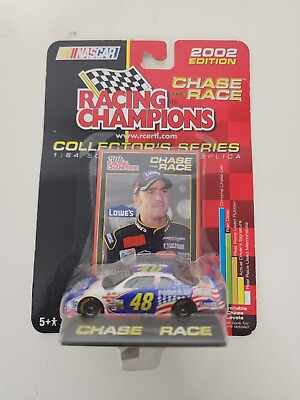#ad Racing Champions Chase Race 2002 Edition #48 Jimmie Johnson 1 64 Scale Diecast $3.43