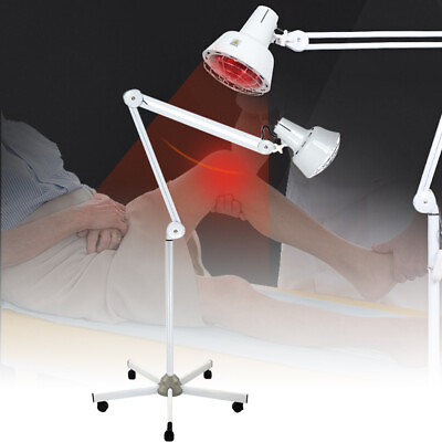 #ad IR Infrared Red Heat Light 275W Therapy Floor Stand Pain Relief Therapeutic Lamp $75.00