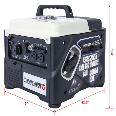 #ad Portable Gasoline Inverter Generator 1200W Ultra quiet Gas Engine Camping Home $169.99
