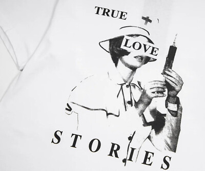 #ad Enfant Riches Deprimes Nurse True Love Stories Mens Womens White T Shirt $84.36