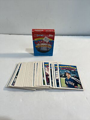 #ad 1989 Topps Kmart Dream Team Complete 33 Card Baseball Set Super High Gloss Box56 $5.99