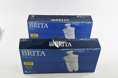 #ad lot of 2 Brita 636011 Standard Replacement Water Filters for Pitchers $27.55