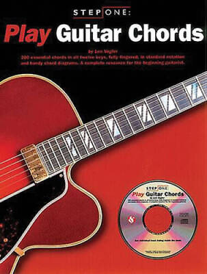 #ad Step One: Play Guitar Chords W Cd Paperback By Vogler Leonard GOOD $3.82