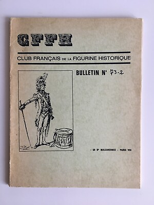#ad Cffh Club French de La Figure History Bulletin No 73.2 Abbot Ducoin 1973 $22.44