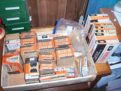 #ad BUFF WIREMOLD BOXES amp; ACCESSORIES $12.95