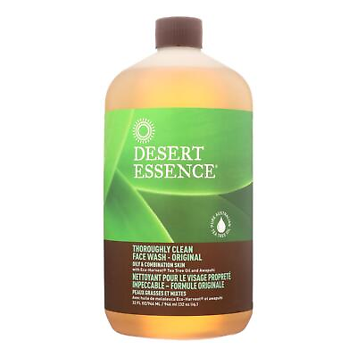 #ad Desert Essence Thoroughly Clean Face Wash Original Oily and Combination S... $35.07