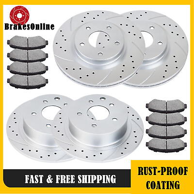 #ad Front and Rear Brake Rotors Brake Pads for Nissan Altima 2013 2014 2018 Brakes $119.99