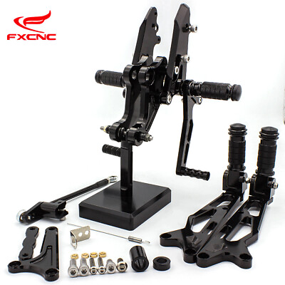 #ad CNC Rearsets Rear Set Foot Pegs Pedal For Honda MSX125 Grom 2017 2020 2021 2022 $147.04