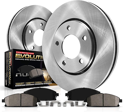 #ad Front KOE2009 Stock Ceramic Brake Pad and Rotor Kit Autospecialty for Car $175.99