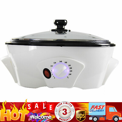 #ad 110V Electric Home Coffee Roaster Coffee Bean Roasting Baking Machine 800W USA $69.00