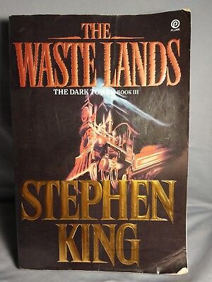 #ad The Waste Lands Dark Tower Book III by Stephen King 1992 Trade Paperback $7.00