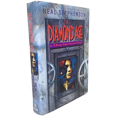 #ad The Diamond Age by Neal Stephenson First Edition First Printing Hardcover $39.50