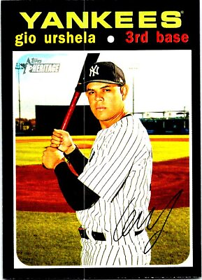 #ad Gio Urshela 2020 Topps Heritage Baseball #8 Auto New York Yankees $2.99