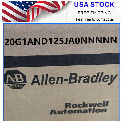 #ad Allen Bradley 20G1AND125JA0NNNNN PowerFlex Air Cooled 755 AC Drive Brand new $13599.00