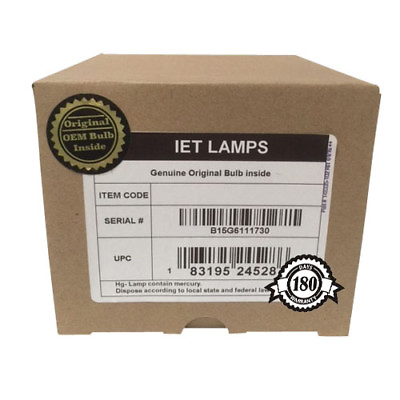#ad IET Genuine OEM Replacement Lamp for Sony SXRD XL5200 Projection HDTV Philips $129.99