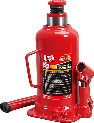 #ad Torin Big Red Hydraulic Bottle Jack 20 Ton 40000 lb Capacity $51.87