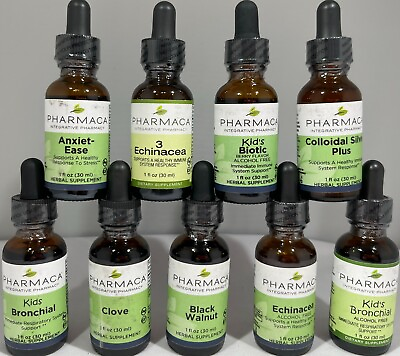 #ad Pharmaca Liquid Droppers 1 oz. Herbal Dietary Vitamins Tinctures CHOOSE ITEM $9.95