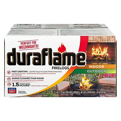 #ad #ad Duraflame 2.5 Pound 1.5 Hour Long Burn Time Indoor Outdoor Quick Light Fire L... $25.40