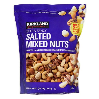 #ad Extra Fancy Mixed Nuts Salted 2.5 lbs $26.95