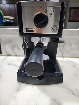 #ad DeLonghi EC155 Espresso Coffee Black Frother TESTED amp; WORKING $27.00