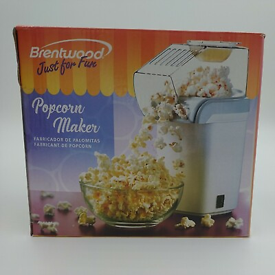 #ad BRENTWOOD APPLIANCES PC 486W Brentwood Appliances Hot Air Popcorn Maker $18.00
