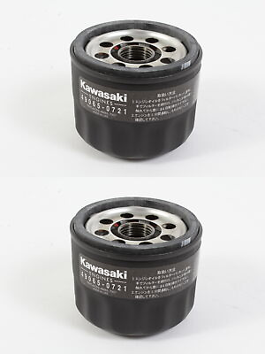 #ad 2 Pack Genuine Kawasaki 49065 0721 Oil Filter Fits 49065 7007 OEM $20.05
