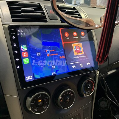 #ad Android 12 Car Stereo Radio Player GPS WiFi Carplay For 2009 2013 Toyota Corolla $97.99