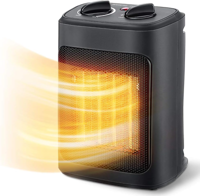 #ad Space Heater 1500W Electric Heaters Indoor Portable with Thermostat PTC Fast H $44.52